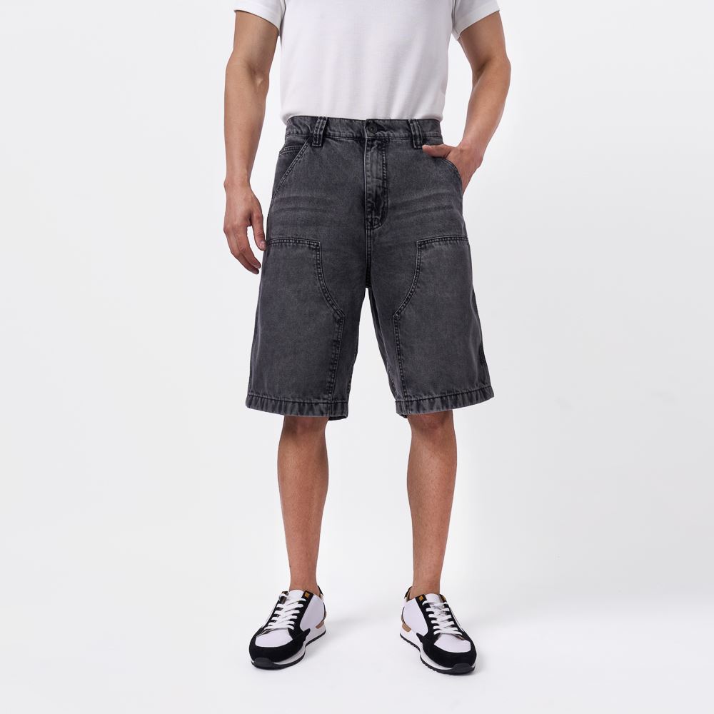 BERMUDA BRONCO HOMBRE BAGGY JORK-B DENIM RIGIDO